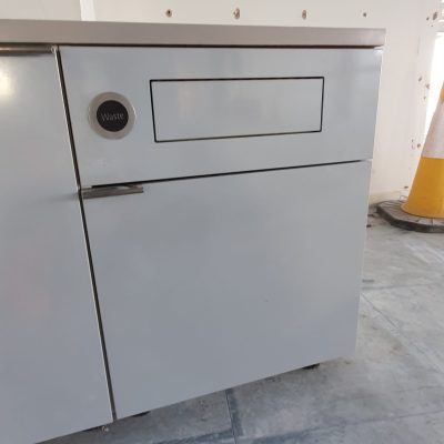Kitchen Base Cabinets - Waste/Recycling Post Hole 60cm Wide