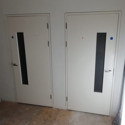 Doors - White Partial Glazed Doors