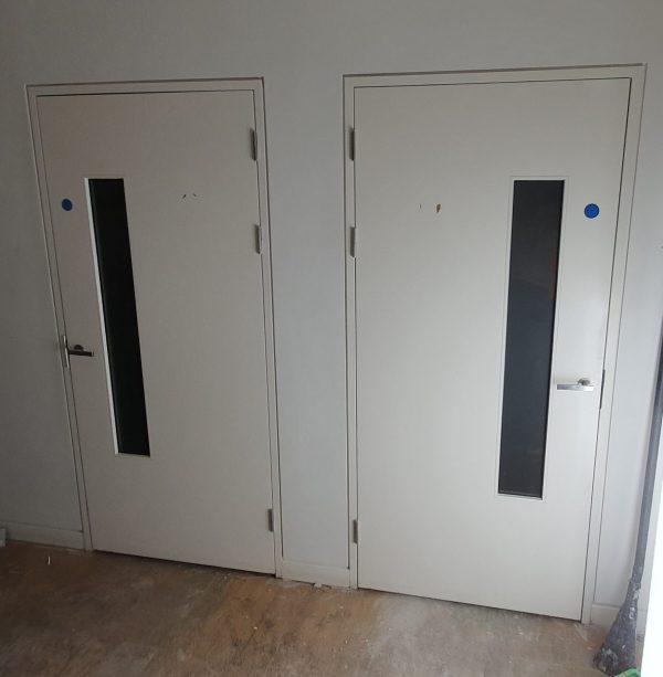 Doors - White Partial Glazed Doors