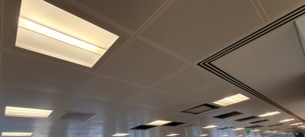 Ceiling - Metal Tiles With Insulation Pads 75x75cm