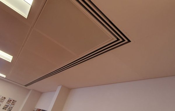 Ceiling - Metres of Grid Diffusers