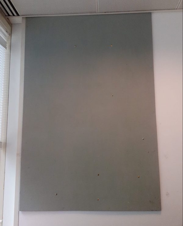 Office Equipment - Large Grey Noticeboard