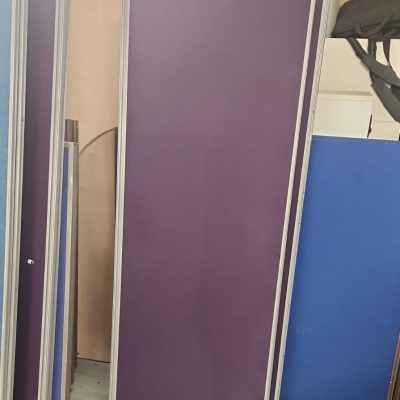 Dividers - Purple Dividers - 65cm x 180cm