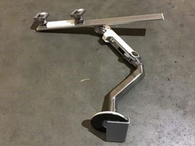 Office Equipment - Metal Double Monitor Arm - Humanscale