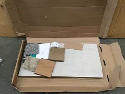 Various - Box of Various Sample Floor Tile