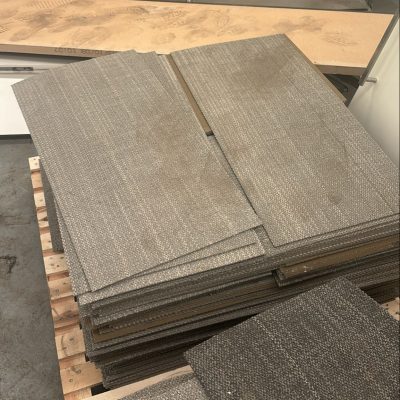 Materials - Light Grey Carpet Tiles