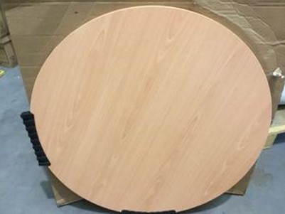 Materials - Round Wooden Table Top